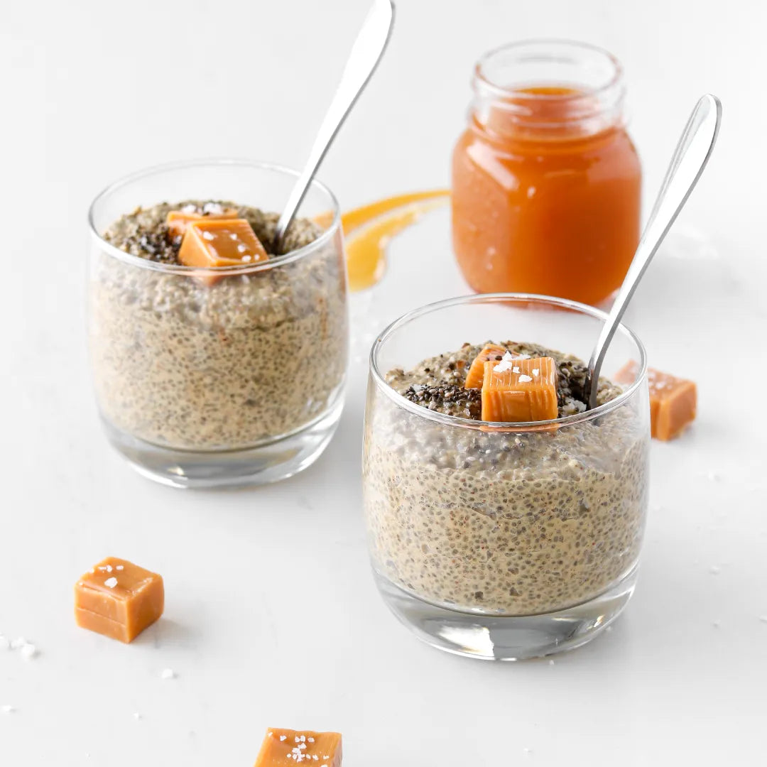Chia Salted Caramel Pudding - Good Protein