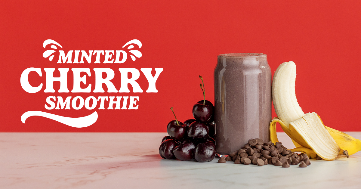 Minted Cherry Smoothie
