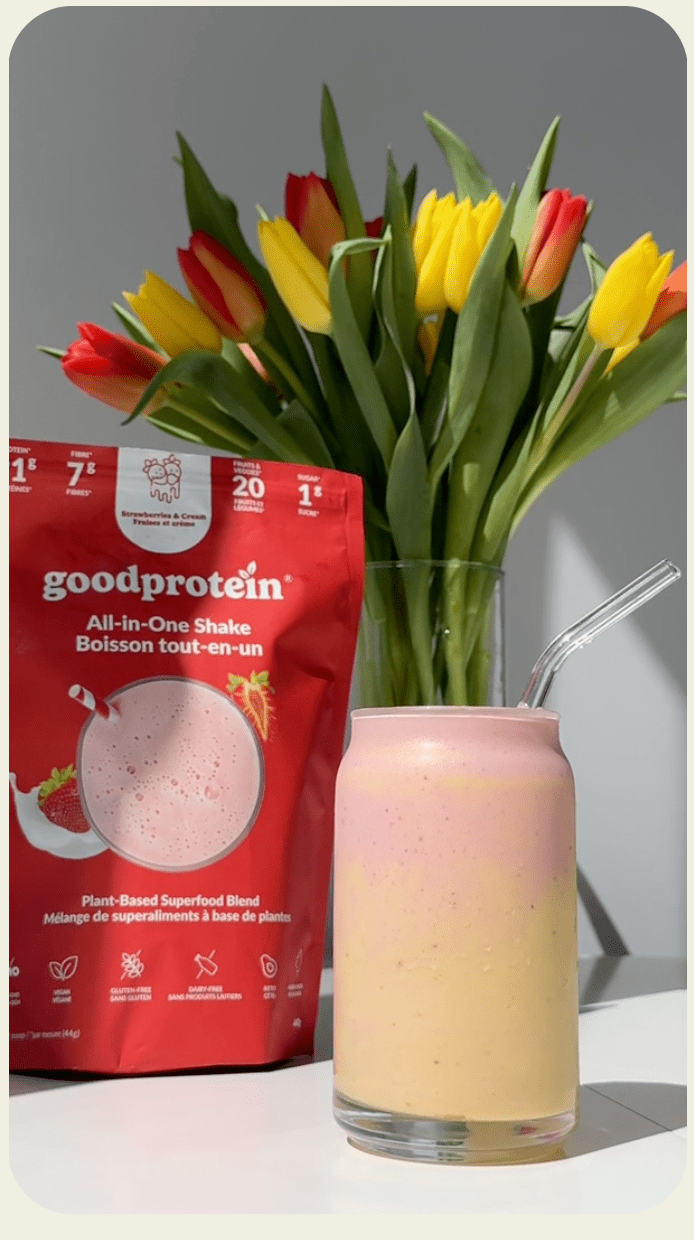 Sunrise Mango & Strawberry Smoothie