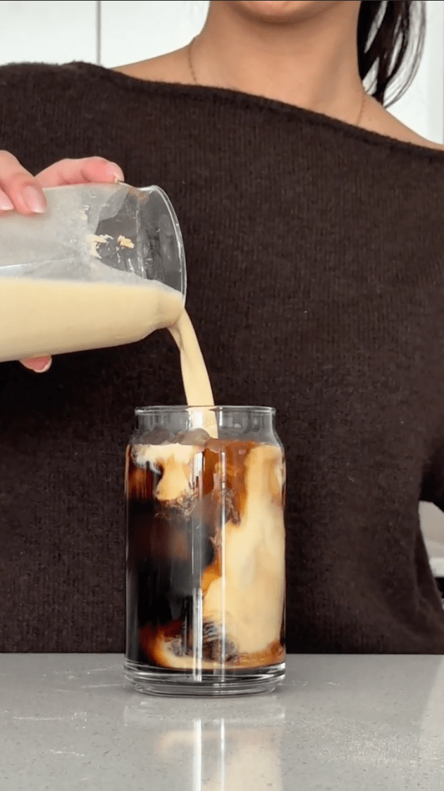 Maple Cookie Protein Iced Latte