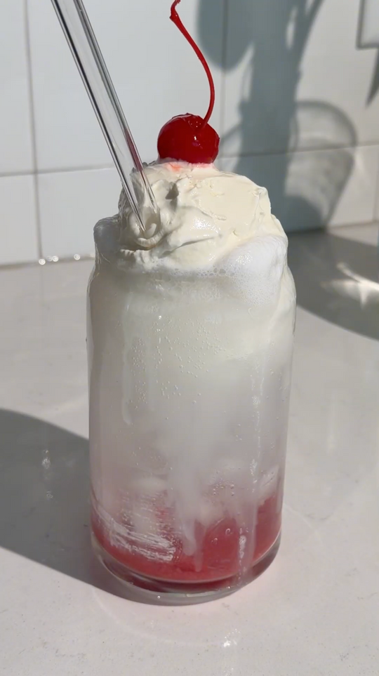 Protein Shirley Temple Float
