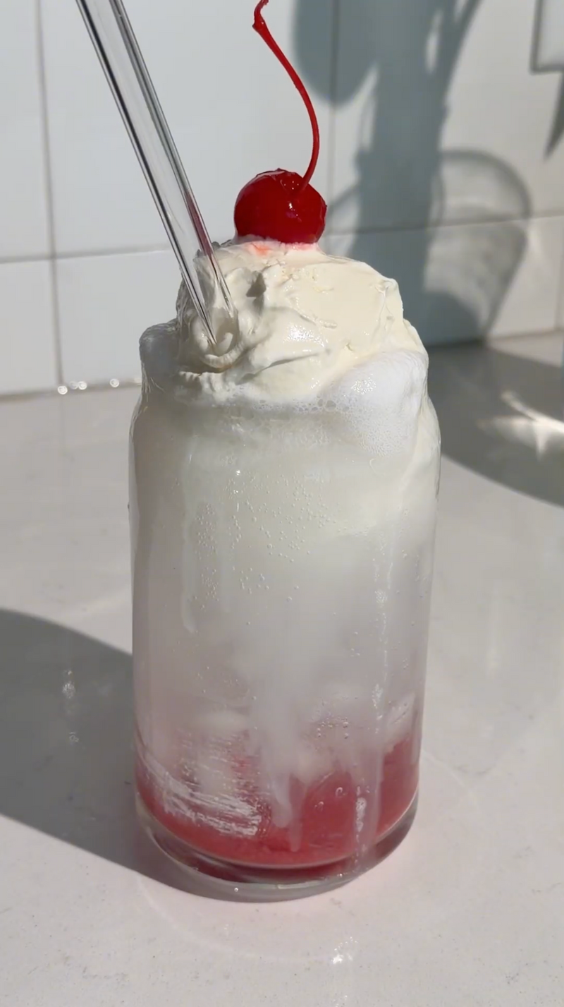 Protein Shirley Temple Float