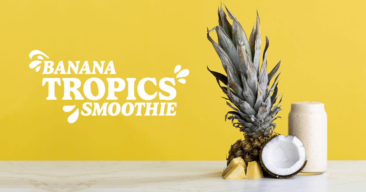 Banana Tropics Smoothie - Good Protein