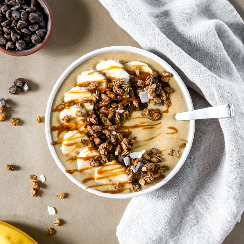 "Banoffe" Smoothie Bowl - Good Protein
