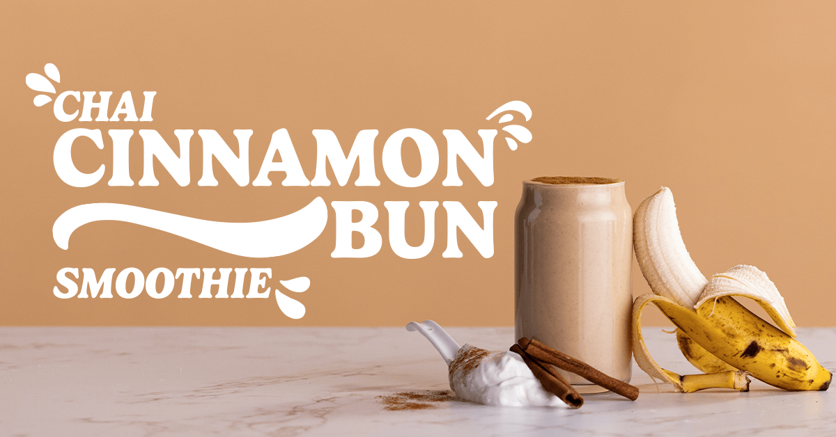 Chai Cinnamon Bun Smoothie - Good Protein