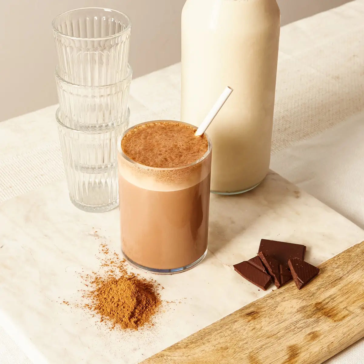 Chocolate and Peanut Butter Smoothie - Good Protein