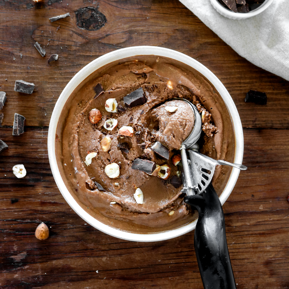 Hazelnut & Chocolate Ice Cream - Good Protein