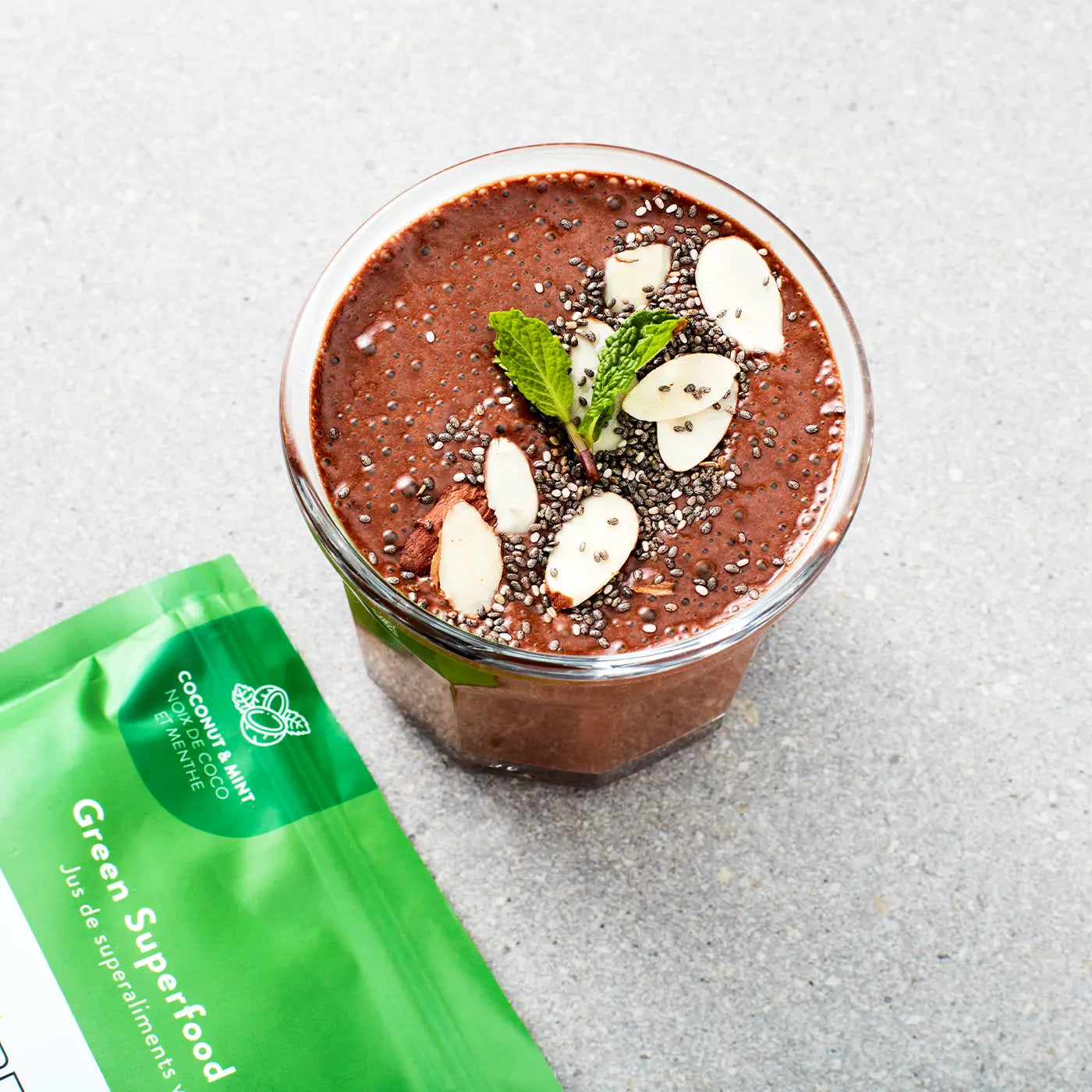 Mint Chocolate Smoothie - Good Protein