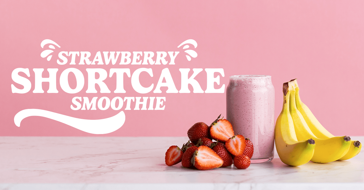 Strawberry Shortcake Smoothie - Good Protein