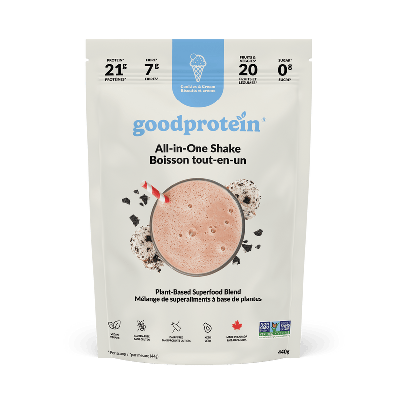 Cookies & Cream - All-in-One Shake - Good Protein Canada