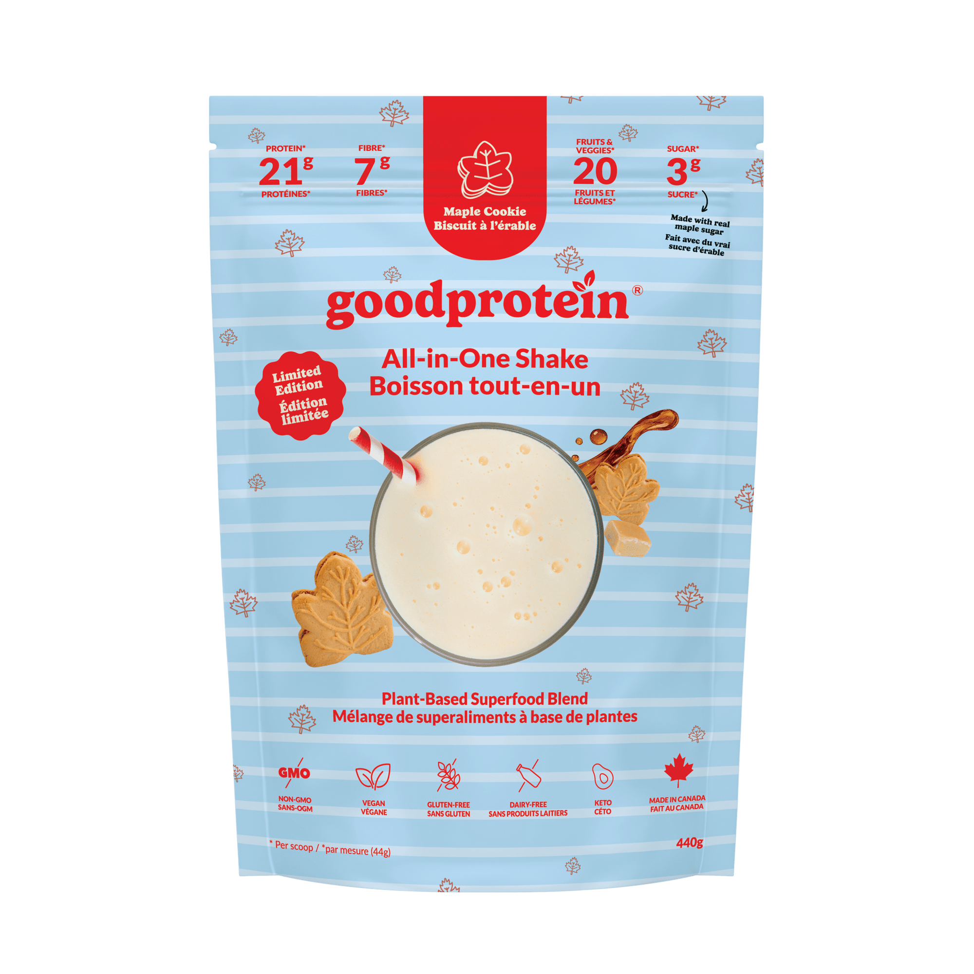 Maple Cookie - All - in - One Shake - Good Protein