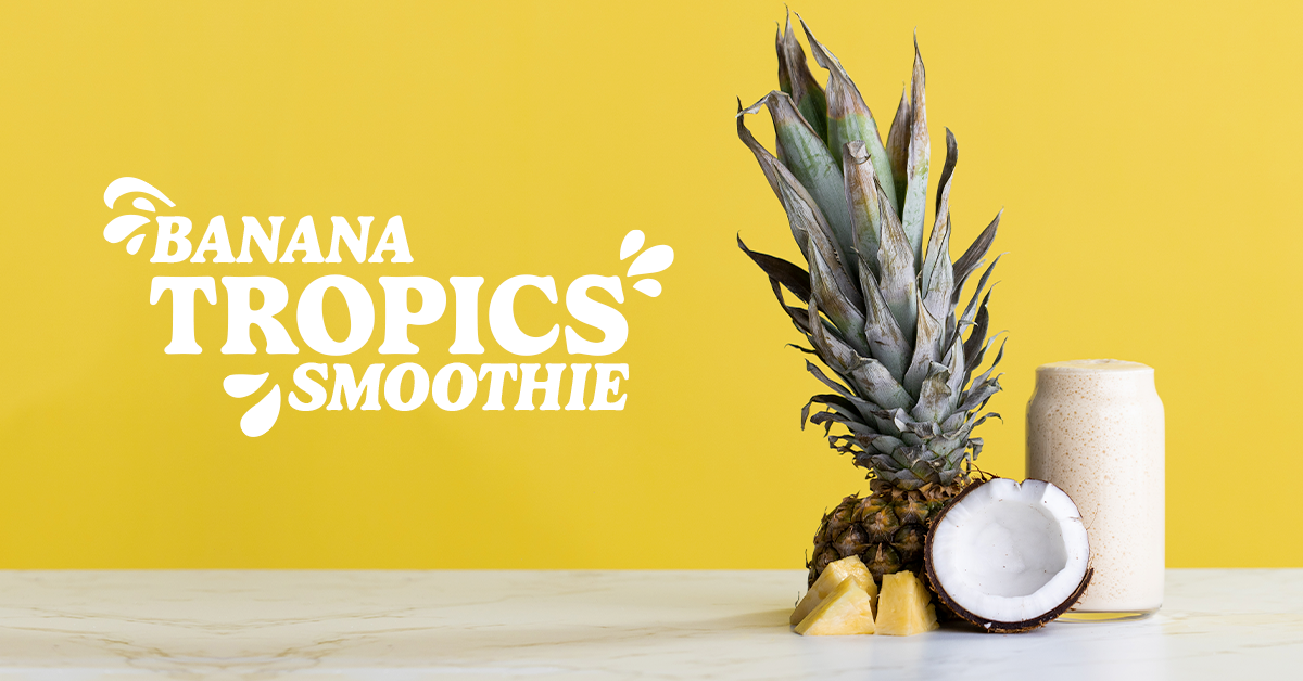 Banana Tropics Smoothie – Good Protein