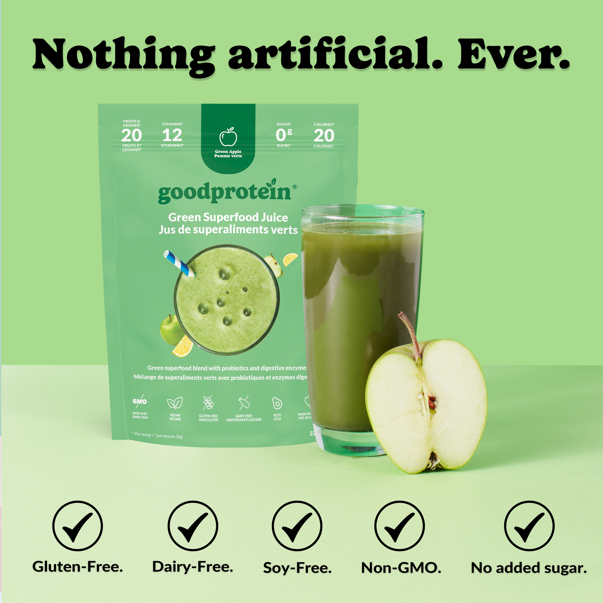 Green Apple - Green Superfood Juice