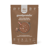 Good Protein Chocolate Fudge All-in-One Shake pouch that highlights 21g protein, 7g fibre and 25+ nutrients
