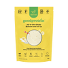 Good Protein Banana & Cream All-in-One Shake pouch that highlights 21g protein, 7g fibre and 25+ nutrients
