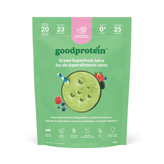 Mélange de baies - Jus de superaliments verts