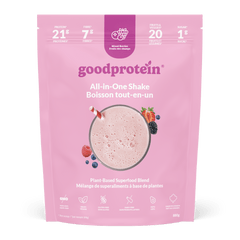 Mixed Berries - All-in-One Shake - Good Protein Canada