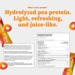 Peach Rings - Clear Protein + Electrolytes - Good Protein Canada
