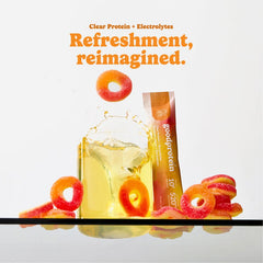 Peach Rings - Clear Protein + Electrolytes - Good Protein Canada