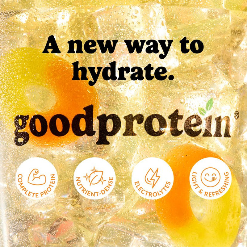 Peach Rings - Clear Protein + Electrolytes - Good Protein Canada
