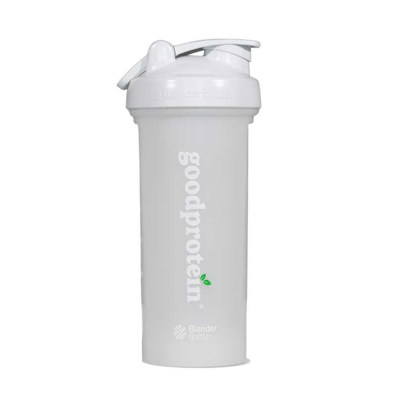 Shaker Bottle — White - Good Protein Canada