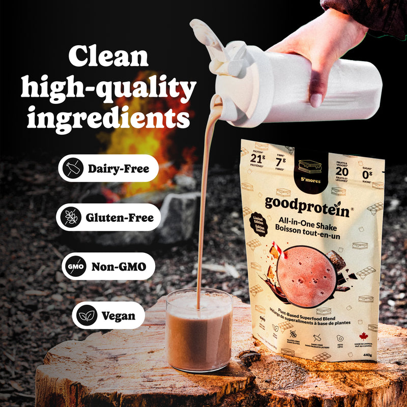 S'mores - All - in - One Shake - Good Protein Canada