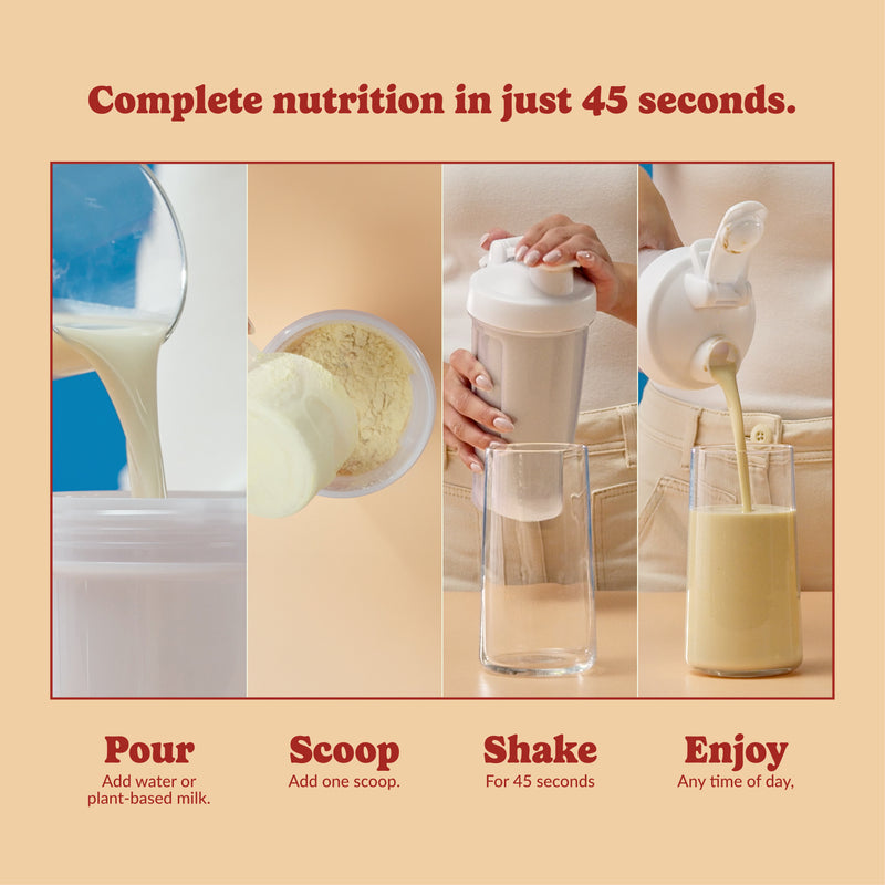 Apple Crumble - All-in-One Shake - Good Protein Canada