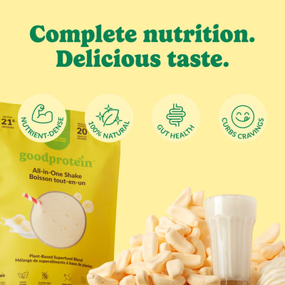 Bananas & Cream - All - in - One Shake - Good Protein