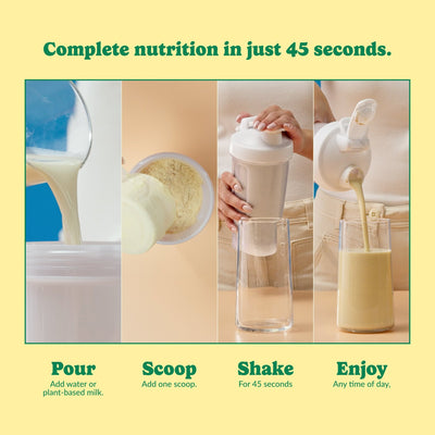 Bananas & Cream - All - in - One Shake - Good Protein