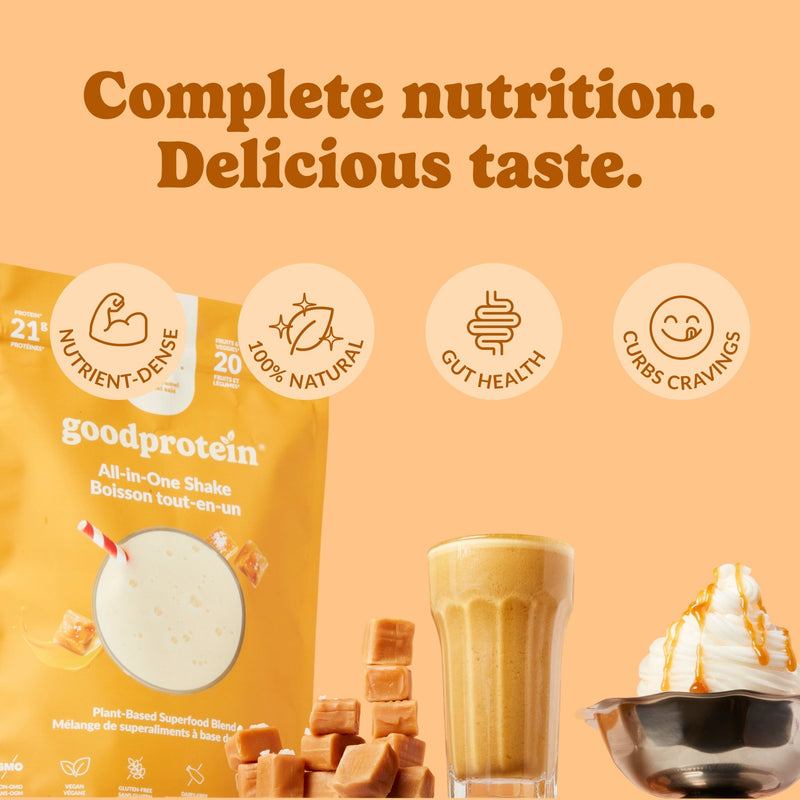 Salted Caramel - All - in - One Shake - Good Protein