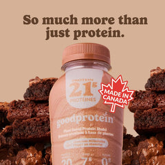 Chocolate Milkshake - Plant-Based Protein Shake - Good Protein Canada