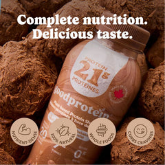 Chocolate Milkshake - Plant-Based Protein Shake - Good Protein Canada