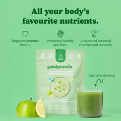 Green Apple - Green Superfood Juice - Good Protein