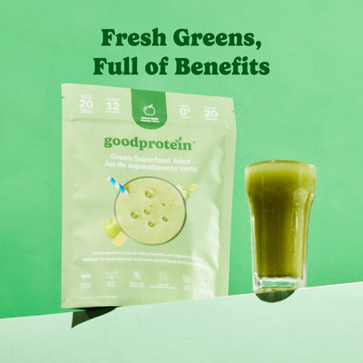 Green Apple - Green Superfood Juice - Good Protein