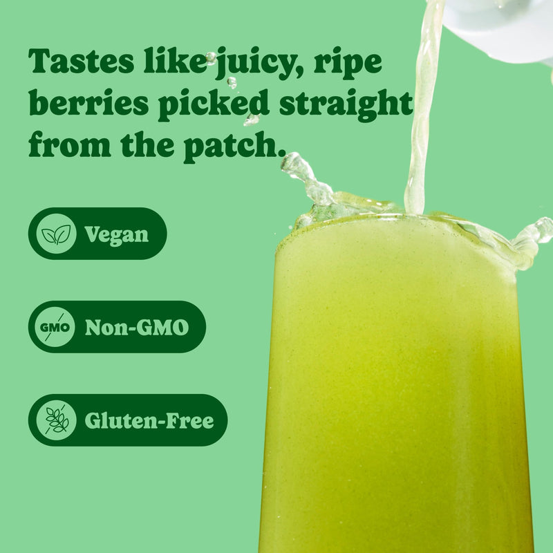 Mixed Berries - Green Superfood Juice - Good Protein