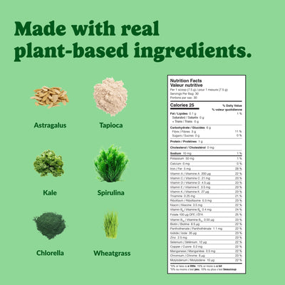 Tropical Fruit - Green Superfood Juice - Good Protein