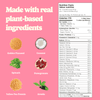 Good Protein Strawberries & Cream Plant-based ingredients such as coconut, sweet potato, broccoli, spinach, and more.