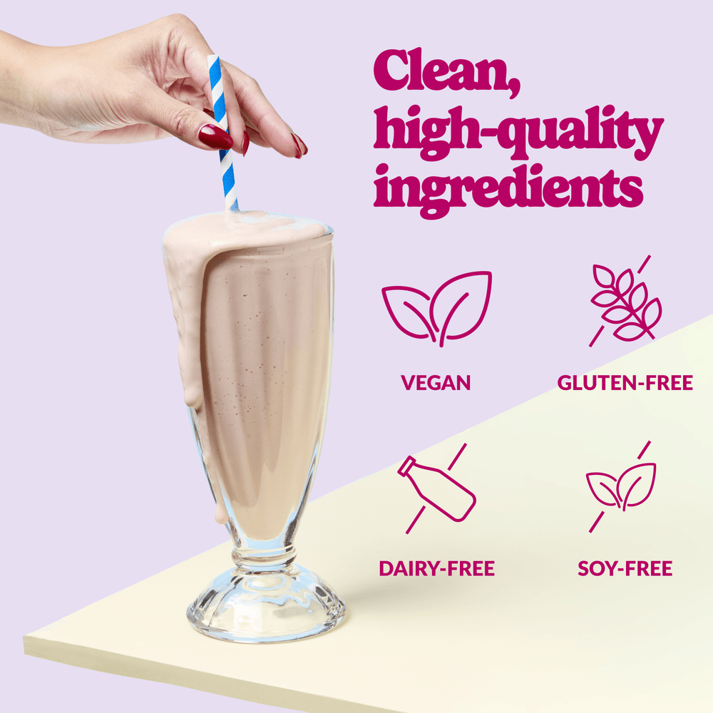 Almond Milk Veg Protein Shake At Home Plant-Based Protein Shakes