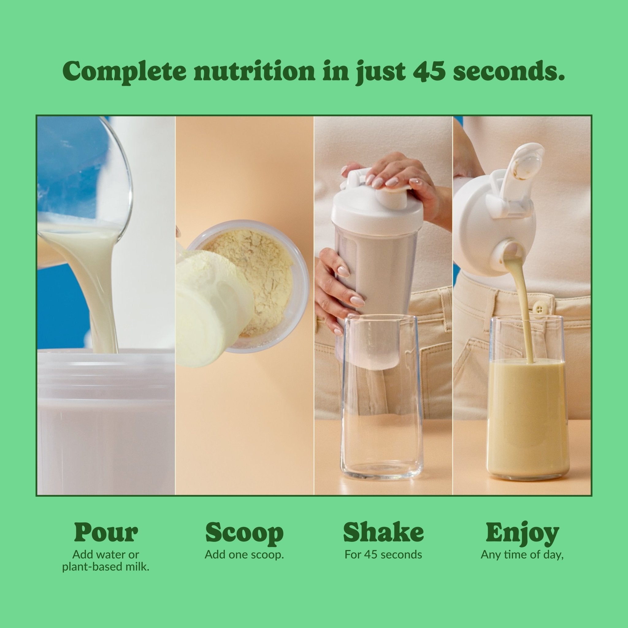Mint Chocolate Chip All-in-One Shake | Good Protein