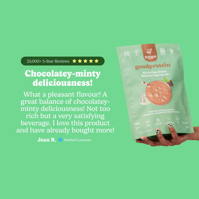 Mint Chocolate Chip - All - in - One Shake - Good Protein