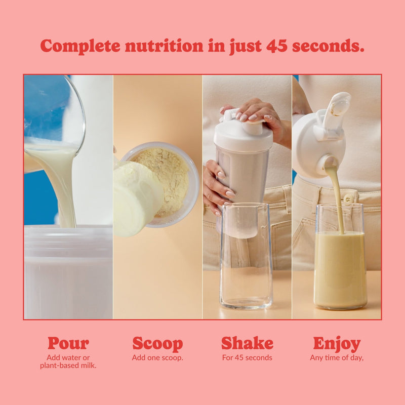 Strawberries & Cream - All - in - One Shake - Good Protein