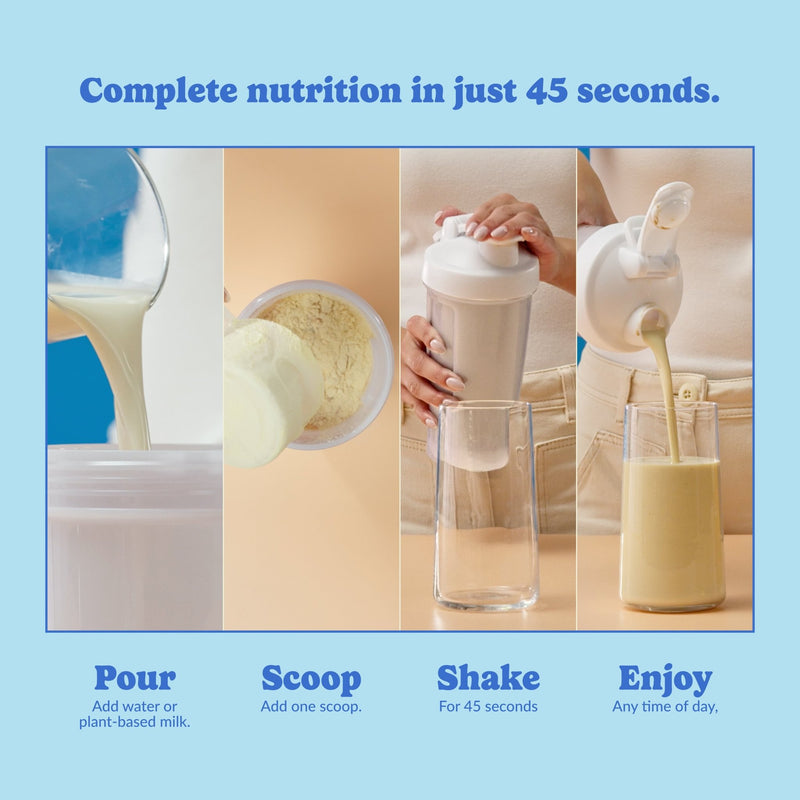 Vanilla Milkshake - All - in - One Shake - Good Protein