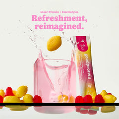 Pink Lemonade - Clear Protein + Electrolytes - Good Protein Canada