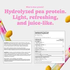 Pink Lemonade - Clear Protein + Electrolytes - Good Protein Canada